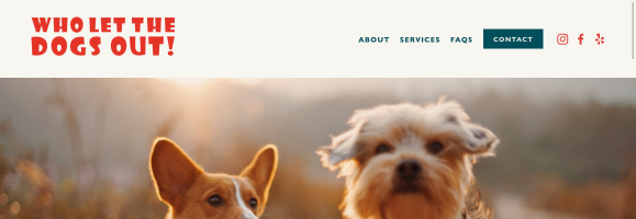 Who let the dogs out Website